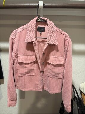 Love Tree Pink Corduroy Shacket Jacket – Women’s Medium